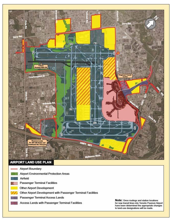 Toronto Pearson International Airport 2037 Land Use Plan Figure 18-1: