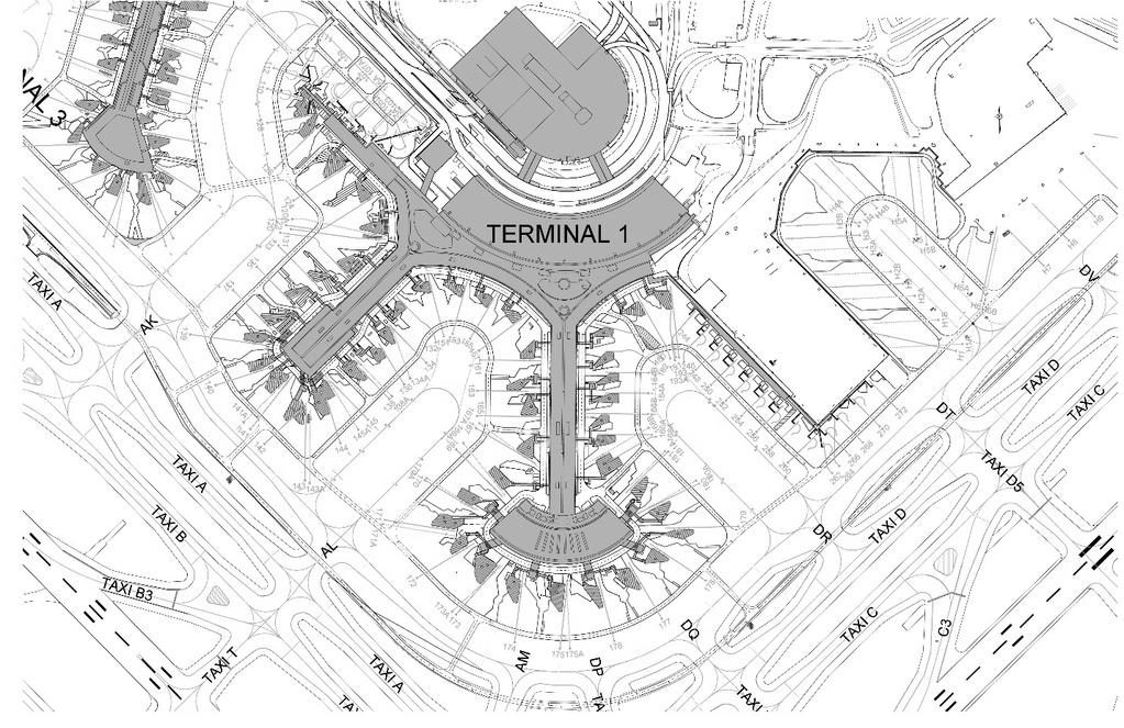 Terminal 1 Terminal 1 is the newer of the two main facilities at Toronto Pearson. It accommodates domestic, Canada-U.S. transborder and international traffic.