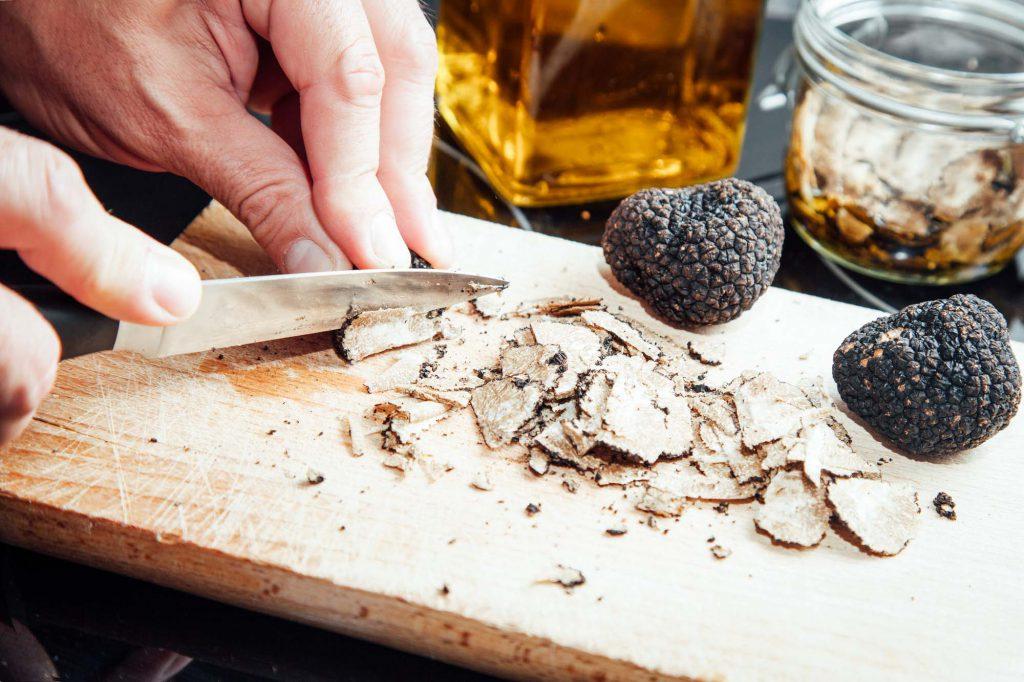WED DAY 7 CADENET Head to an organic farm for a day of truffle hunting. Meet an expert hunter and his dog in the field. Sample fresh truffles paired with Champagne.