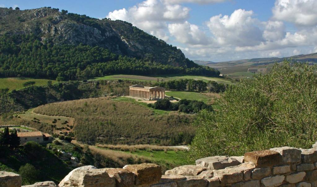 The Doric temple of Segesta THE Ancient TEMPLE OF Segesta Nothing can prepare you for your first sighting of this beautiful temple.