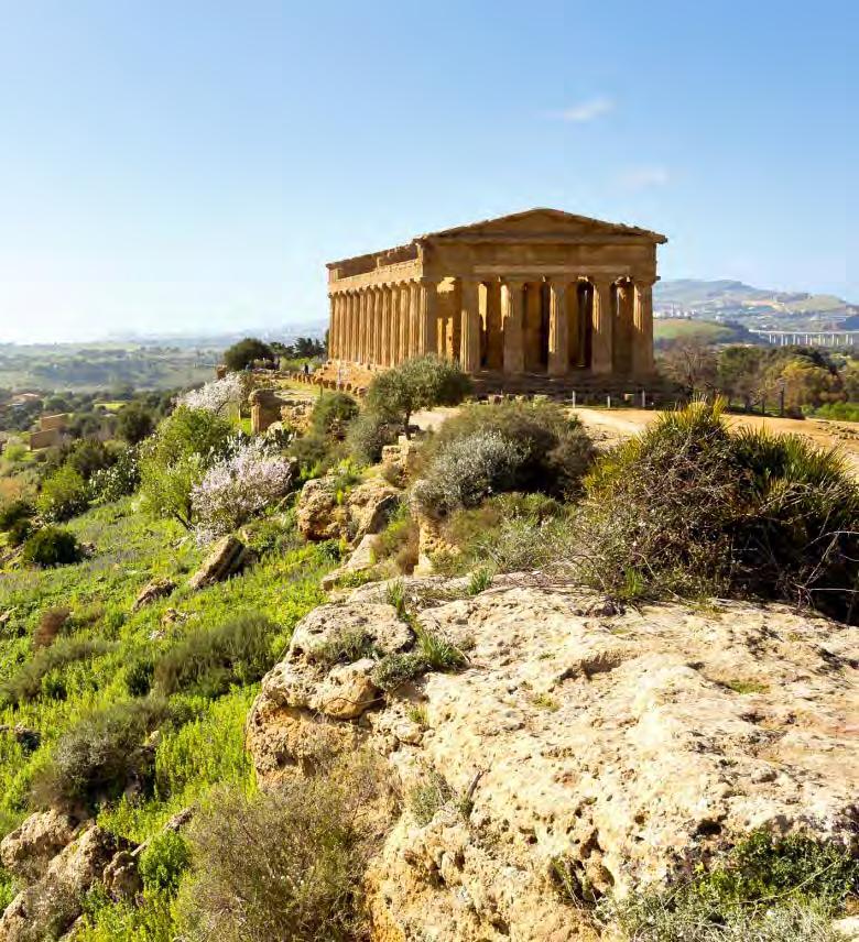 Greek world. The extensive and well-preserved sacred area is testament to these riches, comprising four major temples in excellent preservation as well as a number of smaller structures.