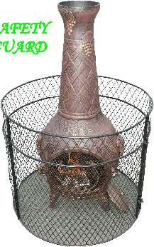 during manufacture to all Calfire Premier Range Chimineas.