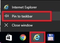 Kako je u Windows 10 operativnom sistemu kao podrazumevani internet pretraživač je EDGE, putem kojeg nije moguće vršiti ebanking plaćanje. Prvo bi trebalo otvoriti web stranicu (recimo naše banke www.