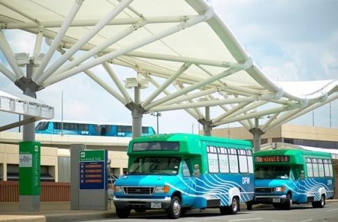 Terminal Link shuttles operate both clockwise and counter-clockwise between the five terminals, ensuring that each terminal is no more than two terminals away from where a passenger first boards a
