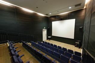 Standing 150 4 hours 240+VAT 8 hours 400+VAT Cinema Our very own 54-seat cinema is perfect for seminars, panel discussion and presentations.