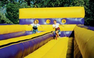 Kids and Adults Bungee Run Tackle this course like