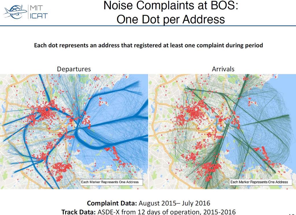Based on which configuration the FAA selects, different communities are impacted.