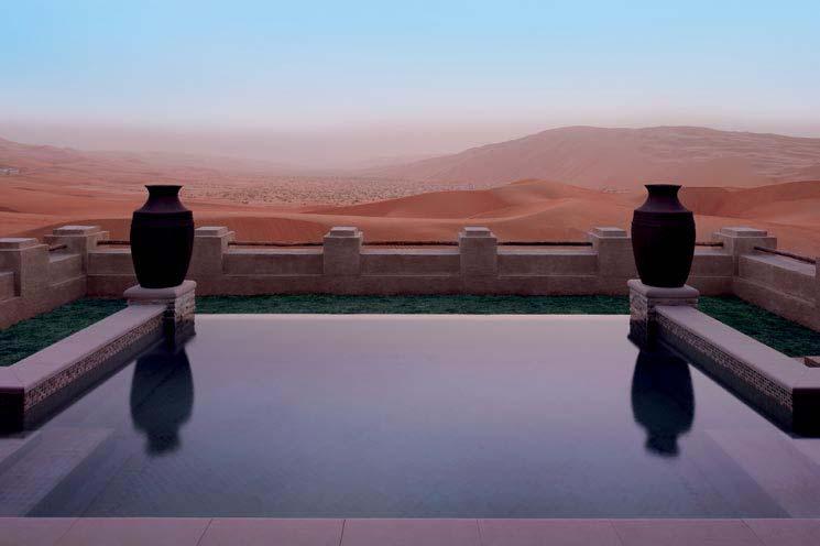 90 minutes away from Abu Dhabi, the new Qasr Al Sarab Resort