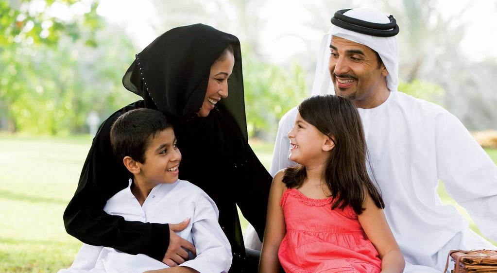 100% transfer of Etihad Guest Miles to Family Head account Separate Etihad Guest membership for everyone Enrol up to 9 family members Pooling miles means quicker redemption FAMILY MEMBERSHIP
