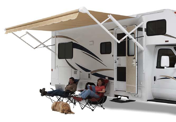 SERVICE MANUAL TRAVEL'R RV MOTORIZED PATIO AWNING AVAILABLE IN FIXED PITCH AND ADJUSTABLE PITCH MODELS NOTE: The Travel'r Fixed Flat Pitch Awning has been discontinued as of 08-2012.