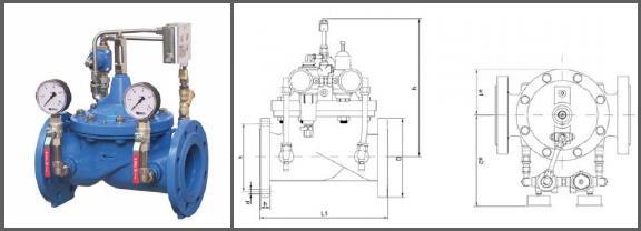 Redukcijski ventili slika 22, njihova uloga je smanjenje previsokog tlaka vode u cijevima na neki