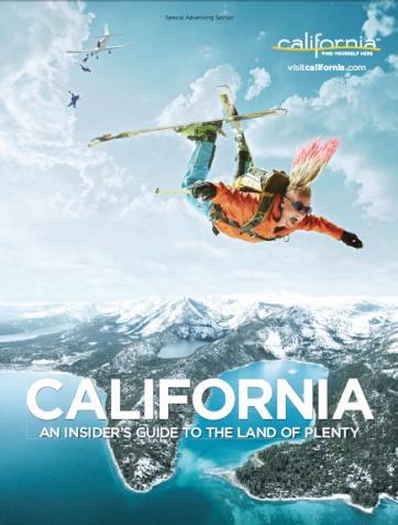 annual print insert showcases the true California, revealing