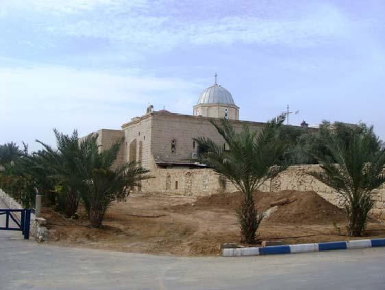 History Deir Hajla locality was named after the monastery of Mar John Hajla'. The monastery is a large one named by Orthodox monks as Saint Gerasimos Monastery ; after St.