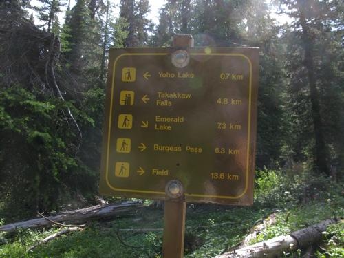hiker reconsider plans if the distance is longer