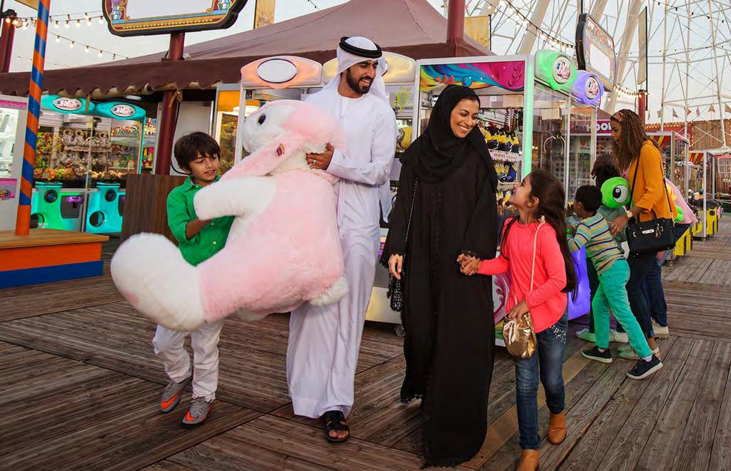 8 Global Village See the world DUBAI S ORIGINAL SHOPPING AND ENTERTAINMENT DESTINATION In Dubai s cooler season, residents and visitors alike flock to the ever popular Global Village.