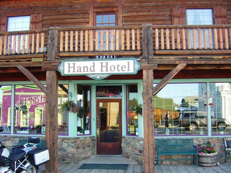 We arrived in town and checked into the Hand Hotel, a bed and breakfast which itself is teemed in the