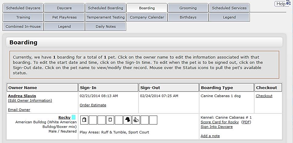 account, but will instead be added to the pet s cart and be applied automatically when the boarding is checked-out.