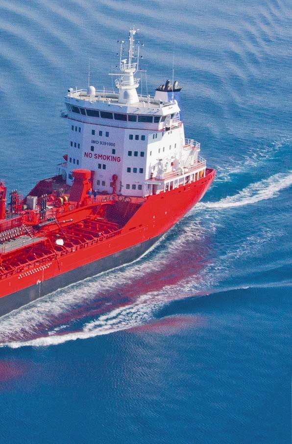 RYSTRAUM Chemical tanker, 9,006 dwt, fully stainless steel tanks, double hull, delivered in March 2012 and built by De Poli and 3 Maj shipyards, operated by Utkilen AS Hopes of an improvement in