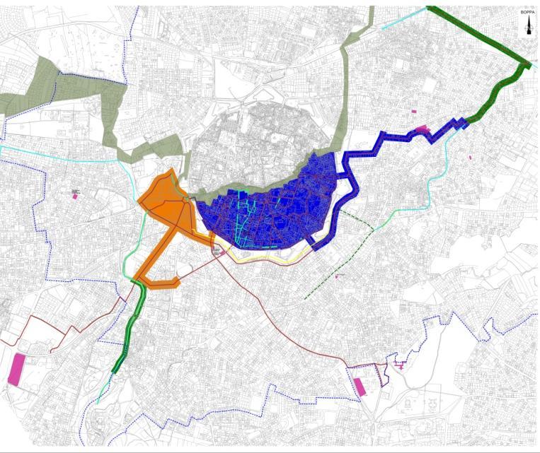 2. Creation of additional Routes of Cycle Network, to connect Nicosia