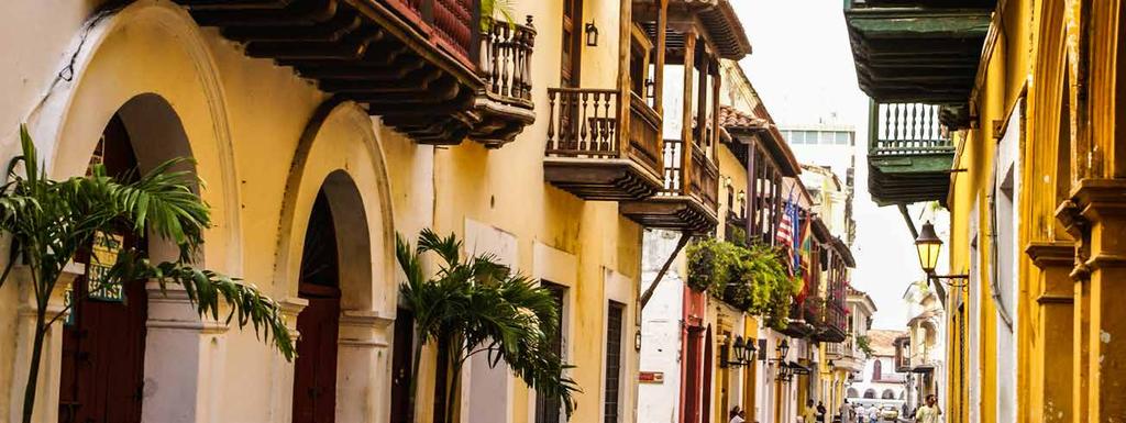Take a step away from the real to embrace the magical as we walk through centuries of history at every plaza, taste deliciously reimagined Colombian cuisine, explore traditional Cumbia music,