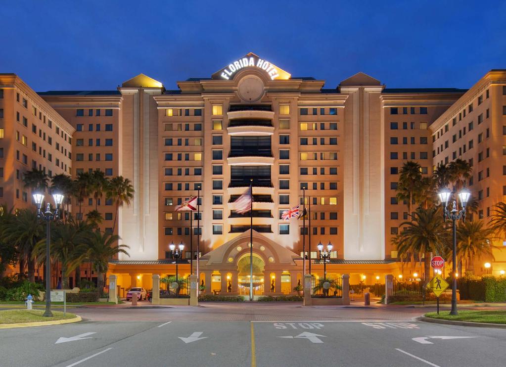 , FLORIDA As an exclusive advisor, JLL Hotel &Hospitality Group ( JLL ), is pleased to present for your consideration the fee simple sale of the 511-room Florida Hotel & Conference Center (the Hotel