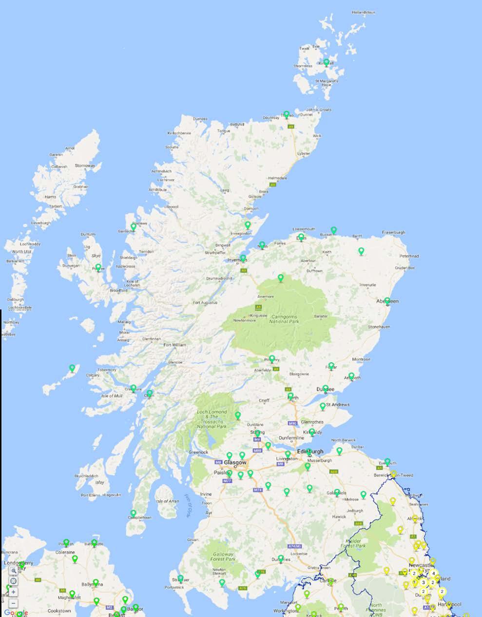 U3As In Scotland List of Members Aberdeen Elgin Nairn Arbroath Falkirk & District Oban Ayr Fife Orkney Bearsden & Milngavie Forfar Penicuik Biggar Forth Valley (Stirling) Perth Caithness Four Border