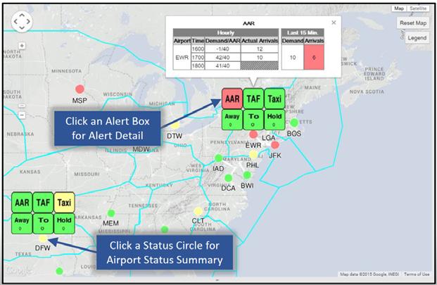 FAA NAS Holding Flights Tracking Flight Diversion