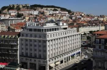 The Restaurant & Bar Rossio on the top-floor affords a magnificent view over the city.