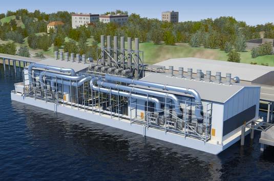 EXPERTS ON POWER ON WATER Wärtsilä s floating power plants integrate our expertise in marine technology with the many benefits of flexible, decentralised power generation.
