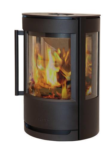Automatic WIKING LUMA 1+2 WIKING Luma 1 and 2 are the shortest stoves in the WIKING Luma series.