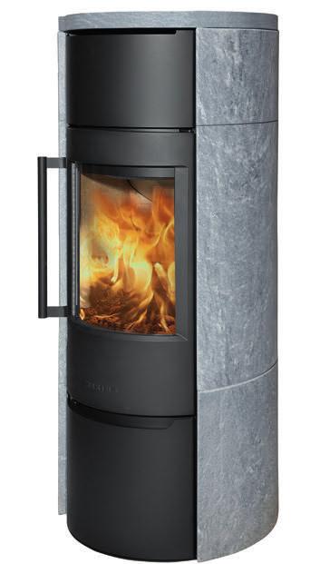 WIKING Luma 5 has wide side windows for better views of the flames, while WIKING Luma 6 has smooth steel