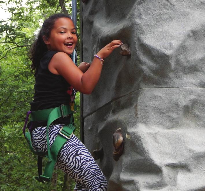 Challenge Champs: MINI SESSION (Grades 2-3) Scale the climbing wall, discover hidden parts of camp with a scavenger hunt, and build an obstacle course for an action-packed camp