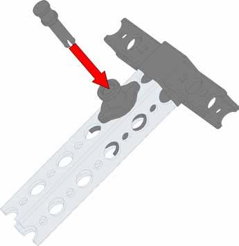 Quick rivets and pegs are a quick option to use when securing connectors.