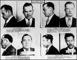 On January 26, 1934 the Dillinger gang had an Arraignment Hearing in Pima County Justice Court.