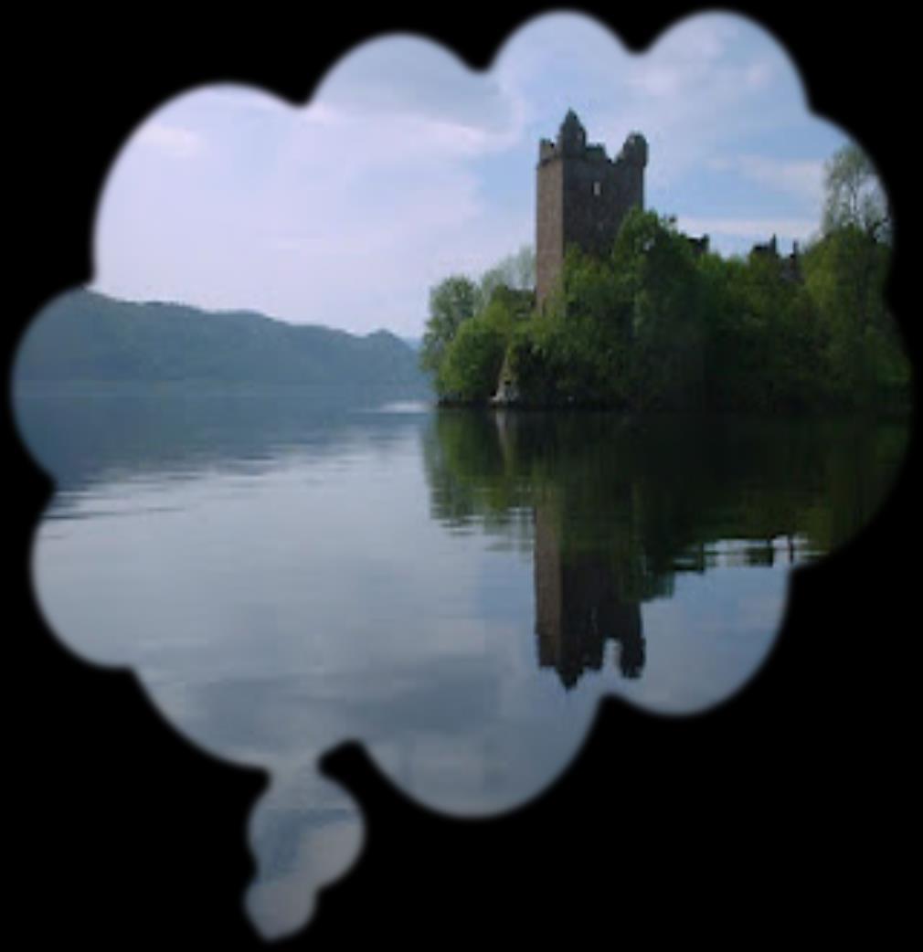 Loch Ness is a big lake in Scotland. It is in the Scottish Highlands, near the city of Inverness. It`s a very deep lake with warm waters in the surface and very cold waters in the depths.