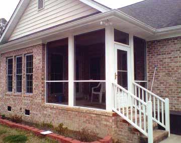Ejoy the outdoors more! Large or small, tur a uder-utilized porch, patio, garage, carport or breezeway ito a beautiful eclosed space.