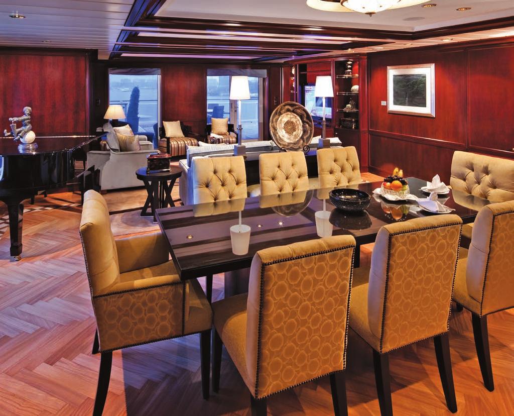 REFLECTION SUITE HIGHLIGHTS 2-bedroom/2-bath suite exclusive to Celebrity Reflection Award-winning interior design More than 30 ft.