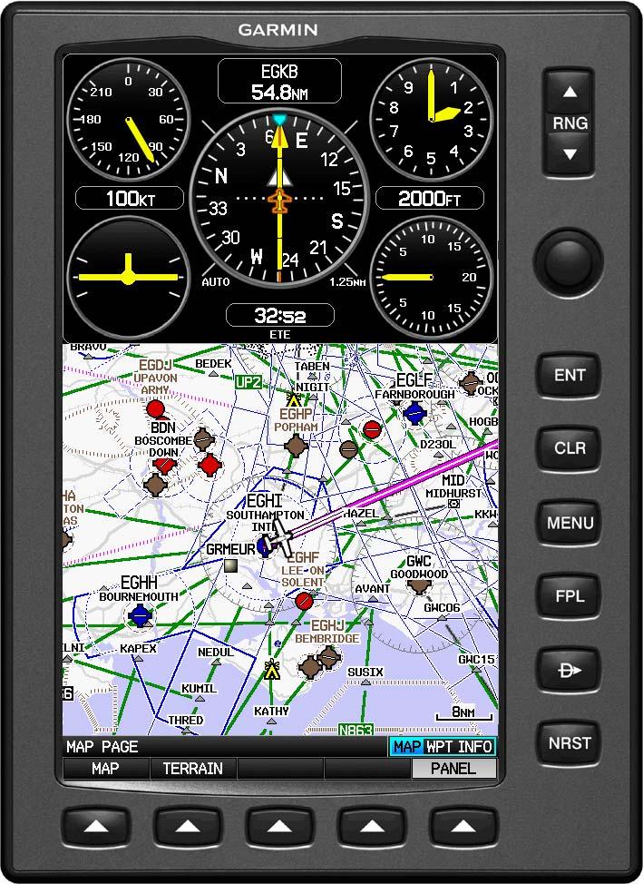 IFR Map with Panel added New