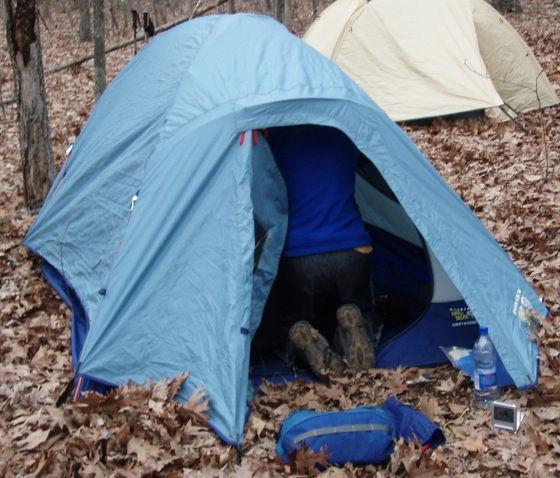 Tent You must have a BACKPACKING tent.