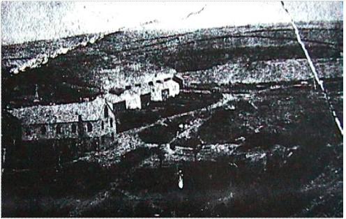 Y Capel Haiarn, the Tin Chapel. (centre left) As time passed the Chapel began to be the social, cultural and on times political centre of the village.