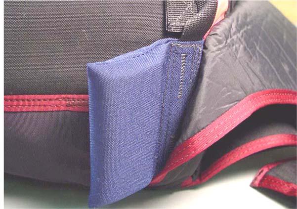 bottom of the container. S-fold the bridle over the bag as shown. 2.