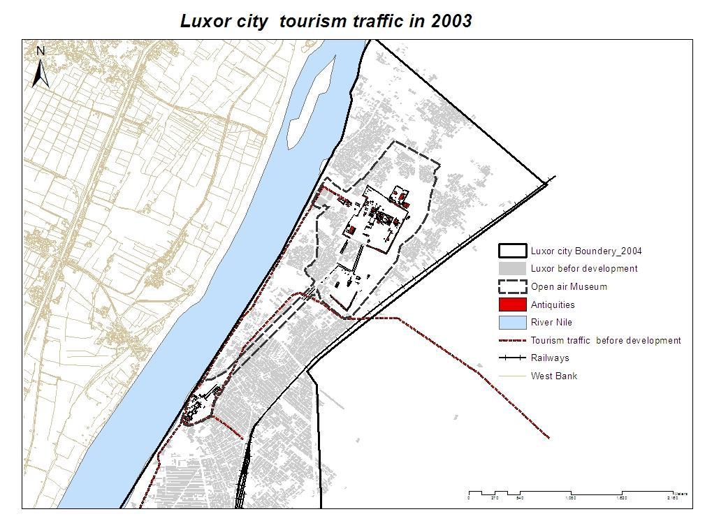 Figure 5-27: Tourism traffic before