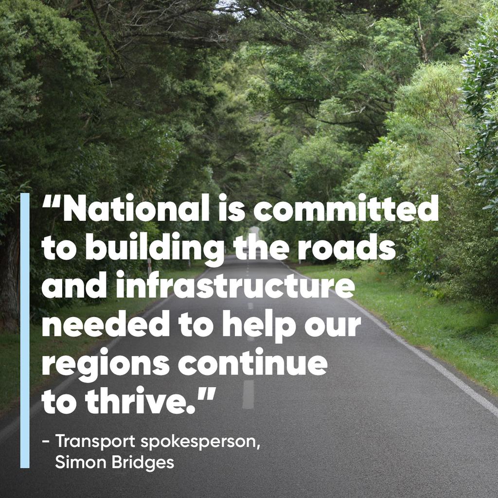 Accelerating regional roading projects National is committed to delivering the infrastructure the regions need to support New Zealand s growing economy To date we have invested $212m to accelerate 16