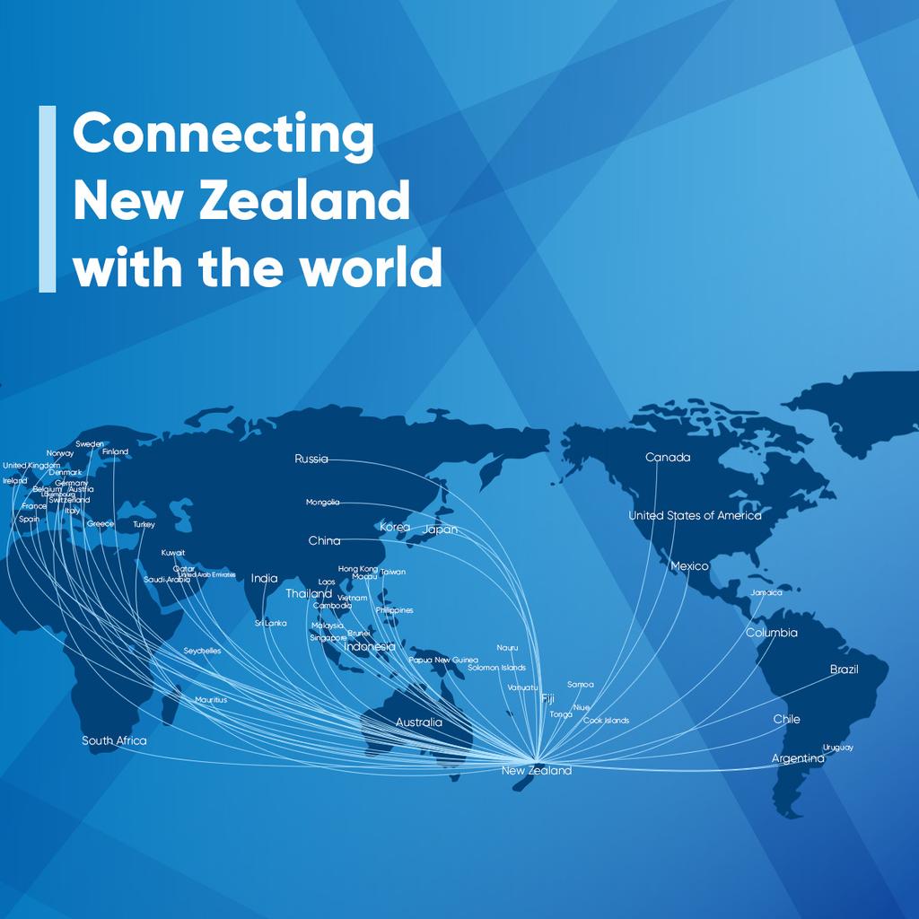 Strengthening our air links We know our success lies in being open and better connected to the world So we are ensuring that our international air services offer New Zealanders more travel, tourist