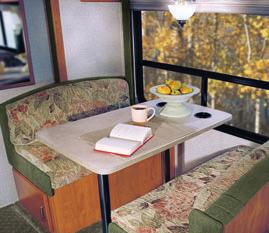 and deluxe interior choices modeled after the Class A Diesel line.