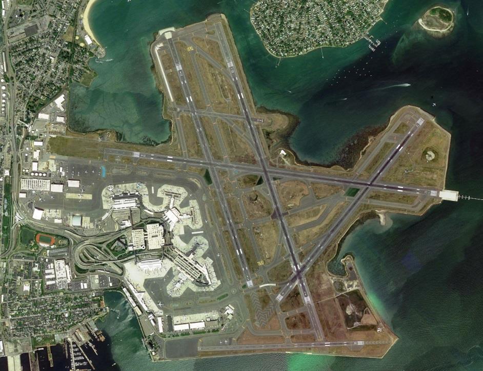 Boston Logan International Airport (BOS) is One of the Busiest Origin-Destination (O&D) Airports in the U.S. Over 36.
