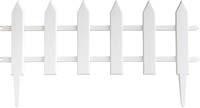 Garant Classic Picket Lawn Fence easy-to-install snap together sections waterproof poly construction single piece Poly Replacement D-Grip made of high impact poly replaces most D-grip on