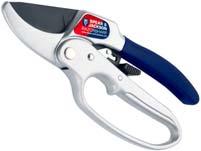 Spear & Jackson Razor Sharp Professional Forged ByPass Pruner Small/Med handles are constructed of light weight super strong forged aluminum blades are drop forged high carbon steel blade is notched