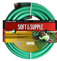 Swan / Element Hoses SOFT & SUPPLE Hose built tough yet soft and flexible heavy duty crush proof couplings durable abrasion resistant cover Hose Armour kink resister 400 PSI burst strength limited