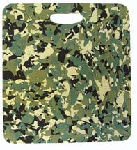 Tommyco Camouflage Kneeler camouflage colour injected throughout padding light weight and durable cut out handle for easy carrying or attach to belt ideal for camping or hiking 1" x 15" x